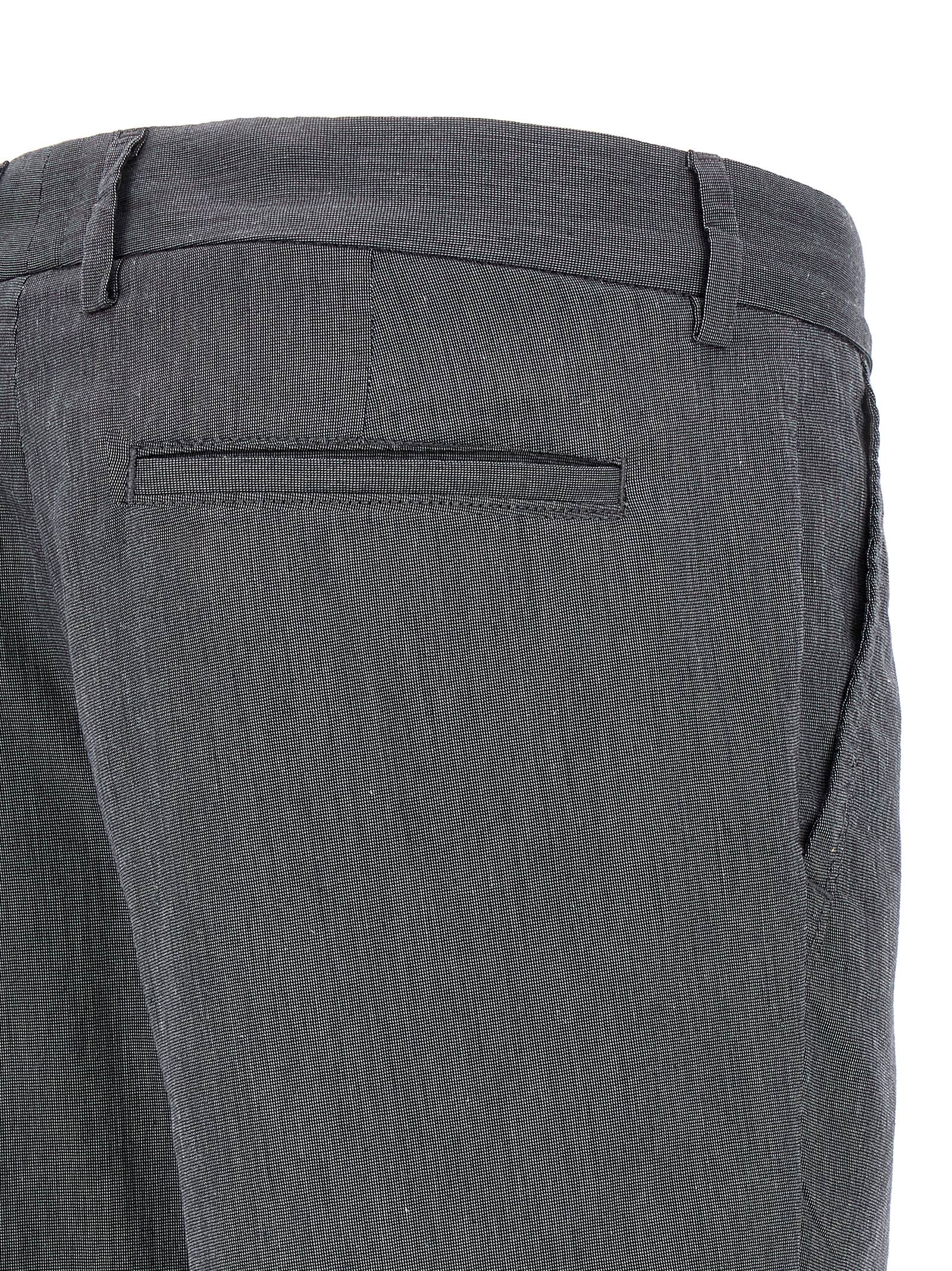 Hugo Boss blaue Freizeit-Baumwollhose