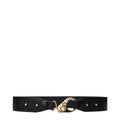 Versace Black Leather Regular Belt