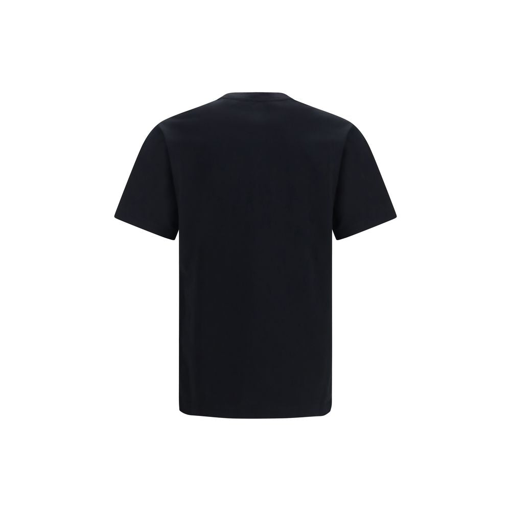 Burberry T-Shirt aus schwarzer Baumwolle