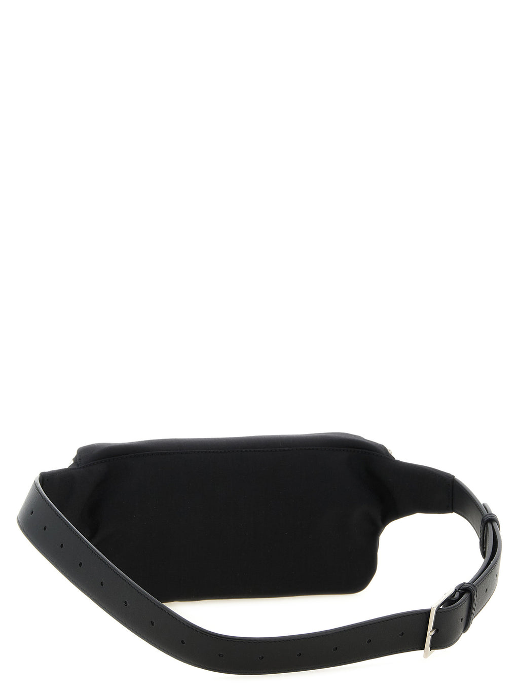 Sac à bandoulière en cuir de lévrier noir Saint Laurent, élégant et sophistiqué, avec détails raffinés et finition de haute qualité.