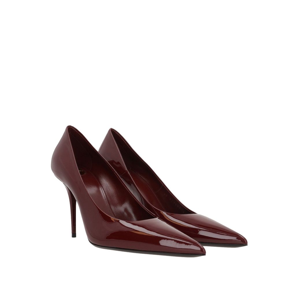 Escarpins Saint Laurent en cuir de veau multicolore à talons hauts, élégants et sophistiqués.