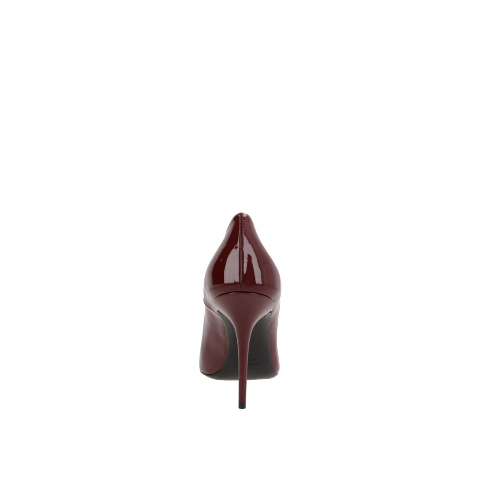 Escarpins Saint Laurent en cuir de veau multicolore à talons hauts élégants et sophistiqués.