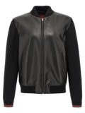 Gucci Black Lamb Leather Leather Jacket