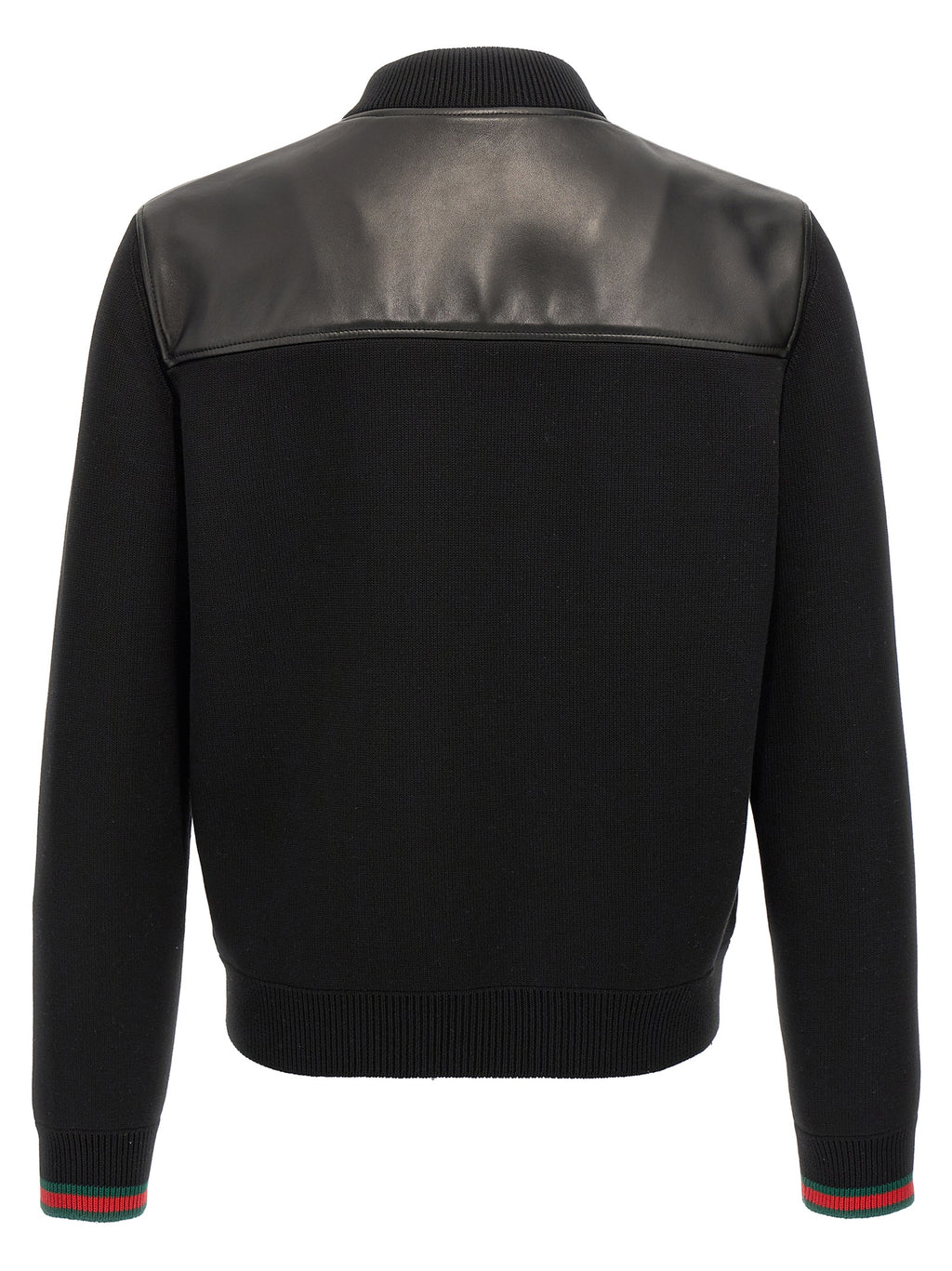 Gucci Black Lamb Leather Leather Jacket
