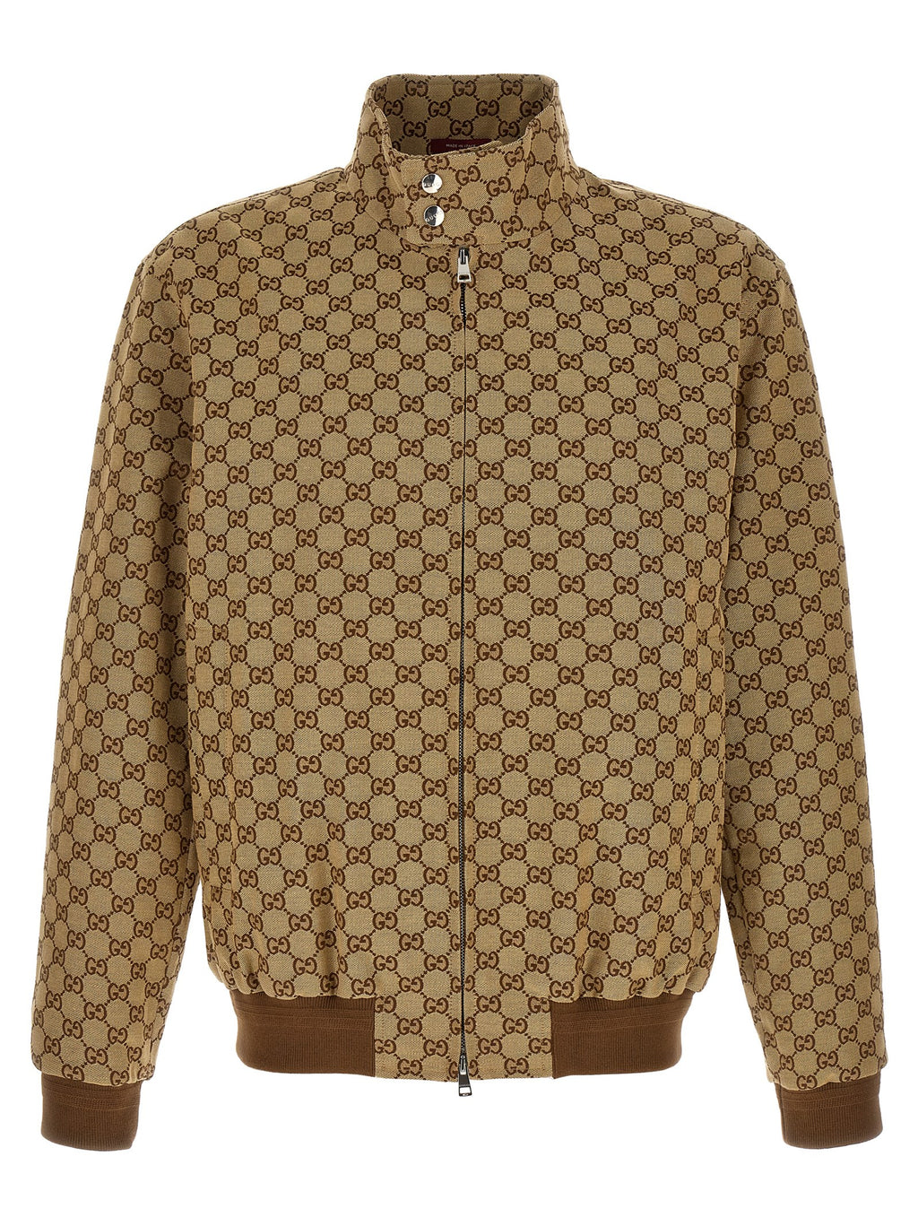 Gucci Beige Cotton Bomber