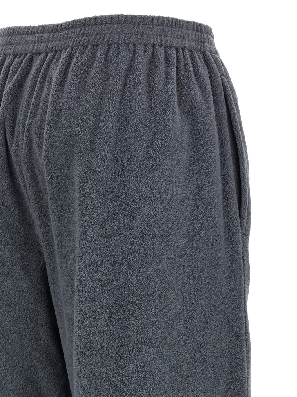 Pantalon athlétique multicolore en polyamide de Balenciaga, style moderne et tissu léger, vue de face.