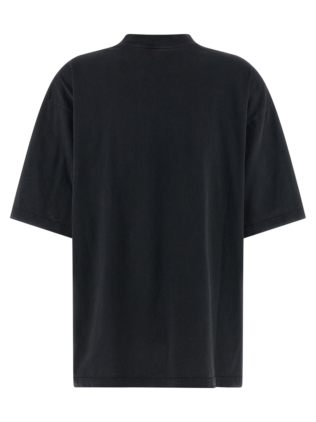 Balenciaga Black Cotton T-Shirt