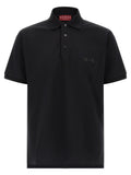 Gucci Black Cotton Polo Shirt