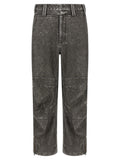 Pantalons décontractés en polyethylene gris de la marque Diesel, mode casual pour homme.
