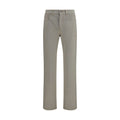 Versace Beige Tapered Jeans aus Baumwolle