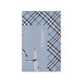 Burberry Blue Silk Scarf