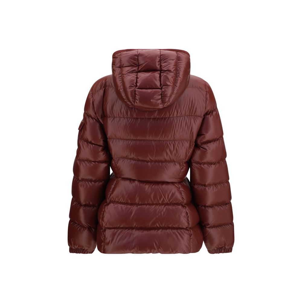 Moncler Mehrfarbige Daunenjacke in voller Länge
