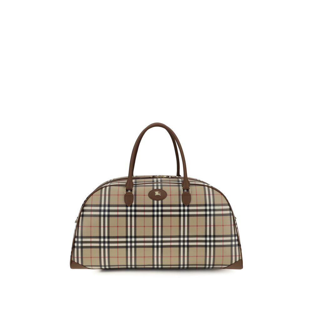 Burberry Beige Cotton Luggage And Travel