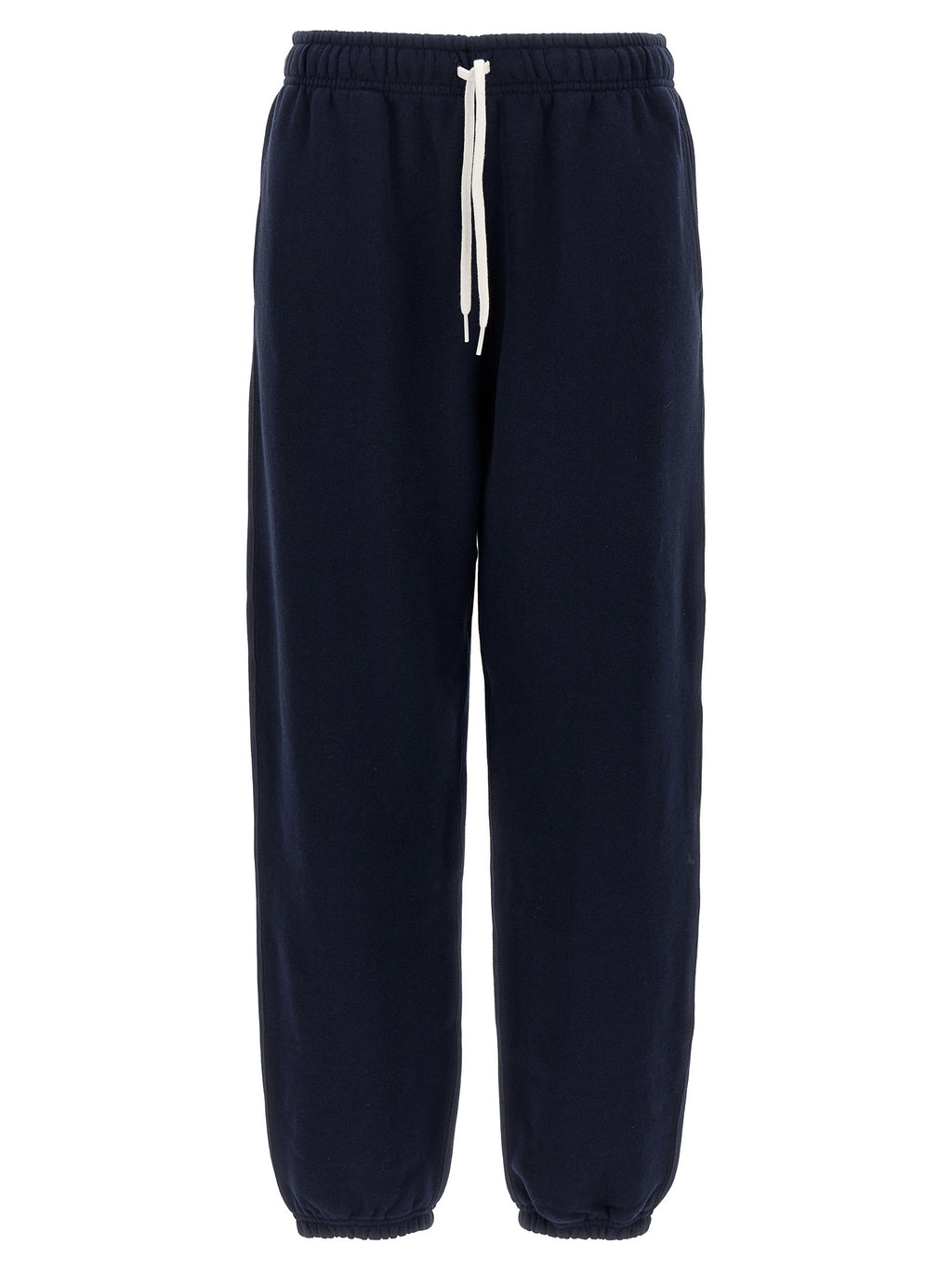 Pantalons joggeurs en coton bleu Polo Ralph Lauren, style décontracté pour l'entraînement ou le confort quotidien.