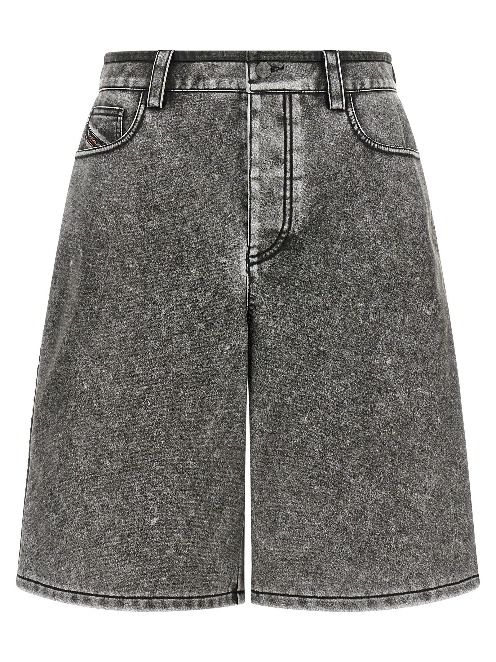 Bermudashorts aus grauem Polyethylen (Diesel)