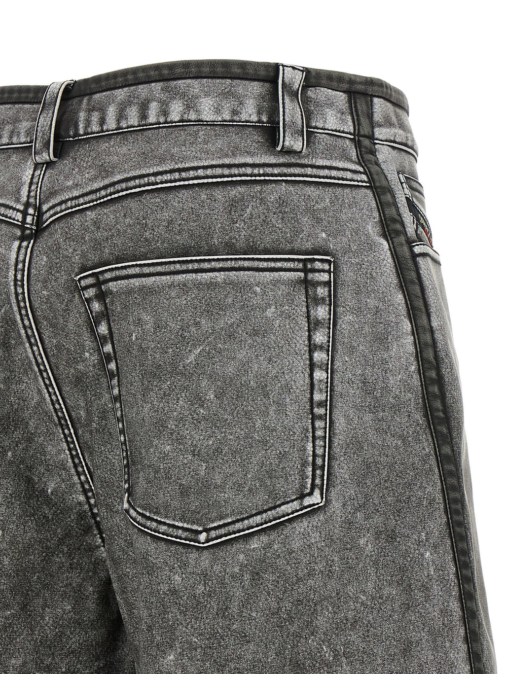 Bermudashorts aus grauem Polyethylen (Diesel)