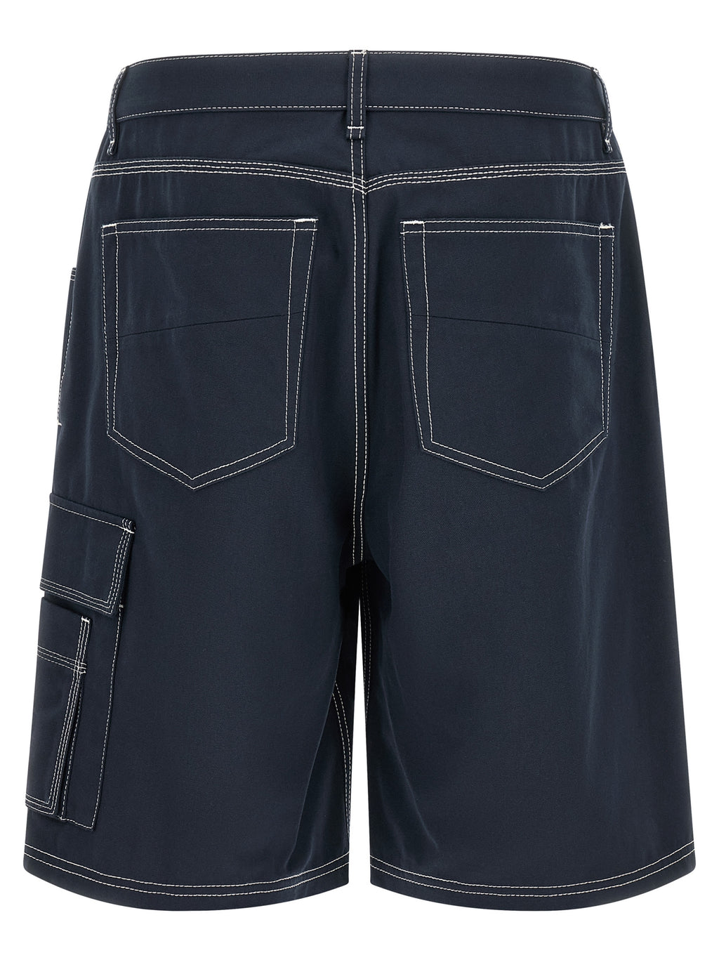 Fendi Bermuda-Shorts aus blauer Baumwolle