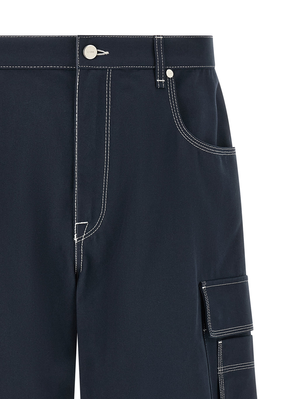 Fendi Bermuda-Shorts aus blauer Baumwolle