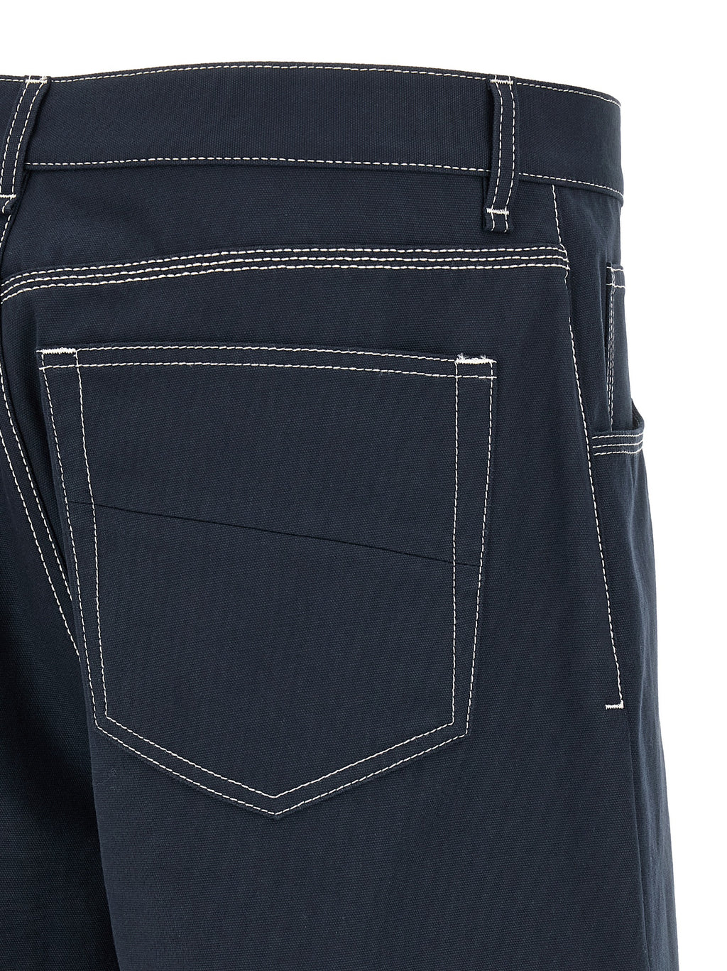 Fendi Bermuda-Shorts aus blauer Baumwolle