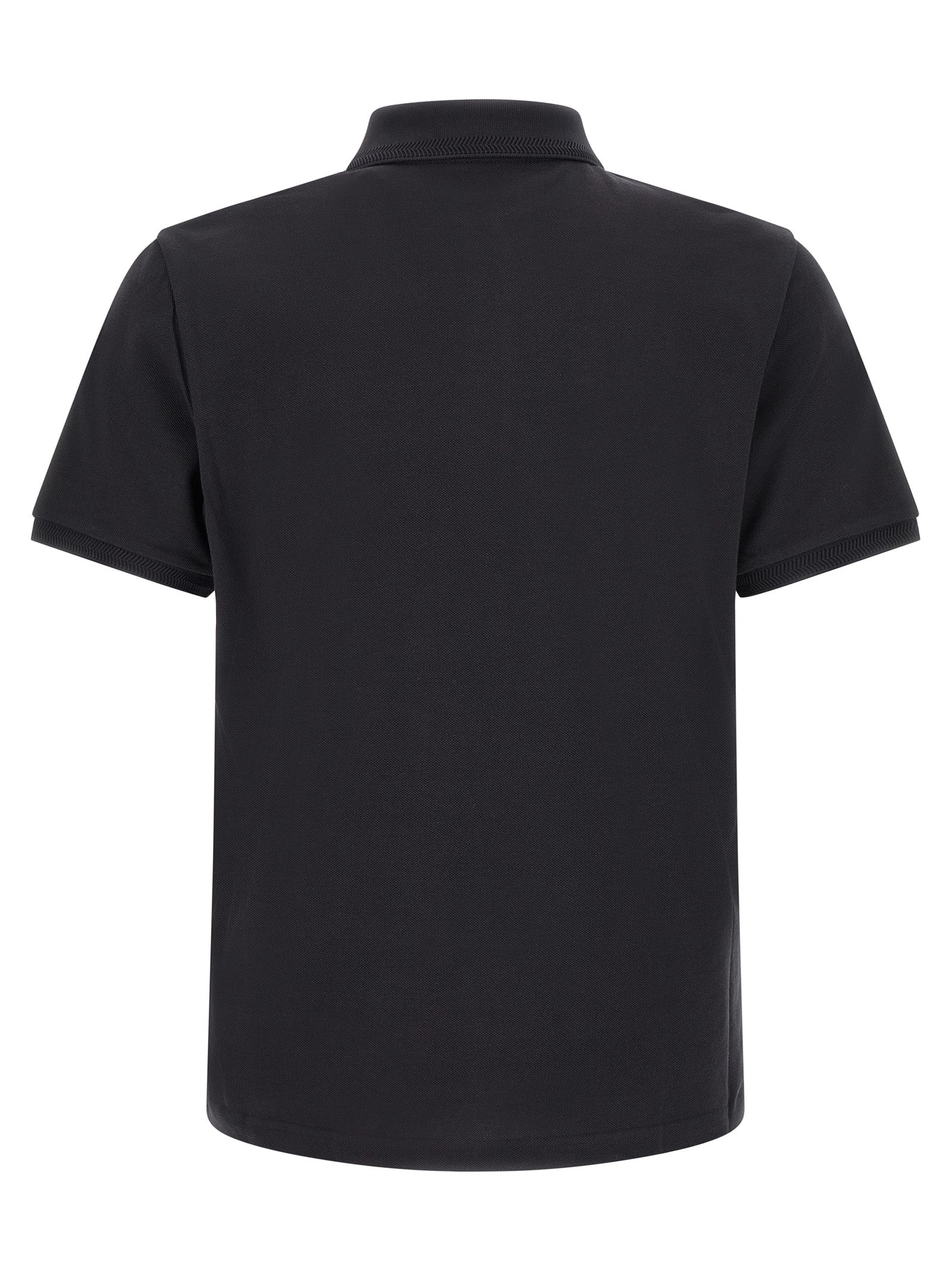 Moncler Blaues Baumwoll-Poloshirt