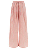 Pyjama Dolce & Gabbana en coton multicolore, pantalon de sommeil confortable avec motif coloré.