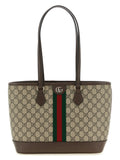 Gucci Brown Polyethylene Tote Bag