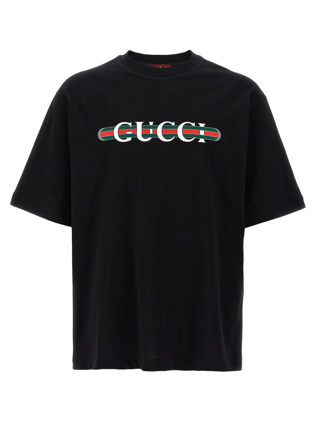 Gucci Black Cotton T-Shirt
