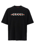 Gucci Black Cotton T-Shirt