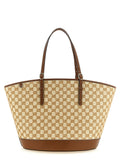 Gucci Handtasche aus brauner Baumwolle