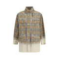 Burberry Beige Cotton Parka