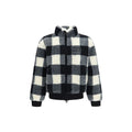 Veste longue en polyester gris de Givenchy, mode élégante et moderne, vue de face avec capuche et fermeture éclair.