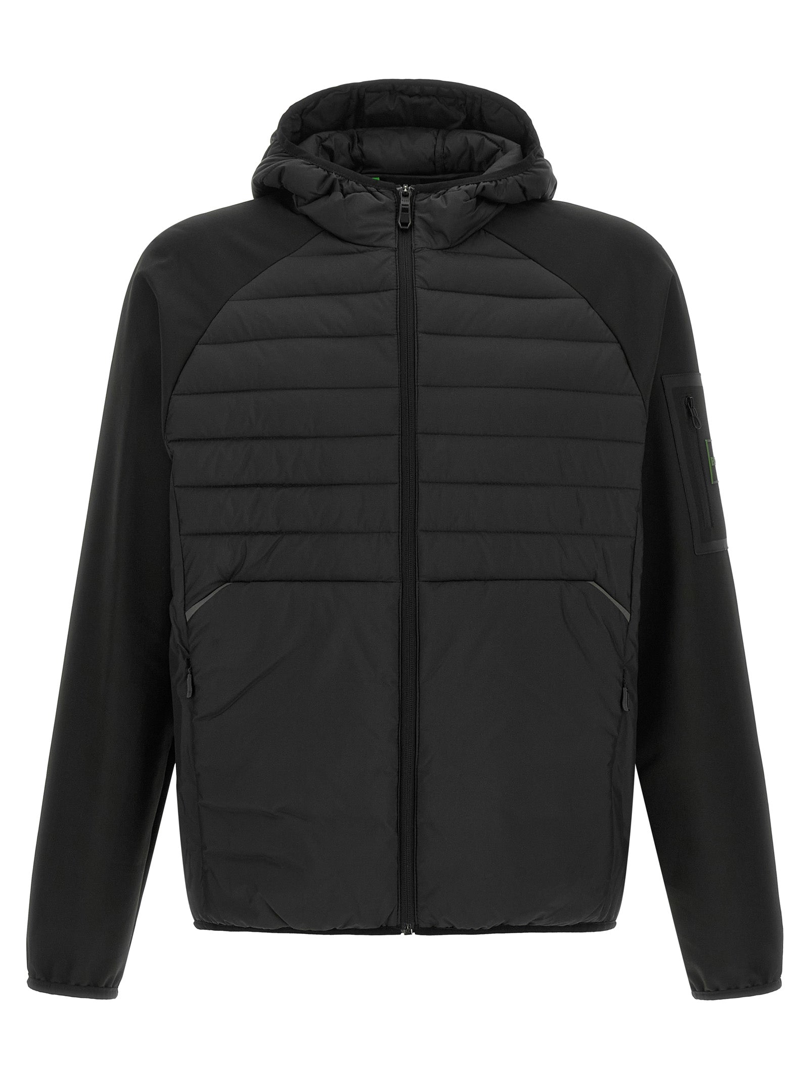 Hugo Boss schwarzes Sweatshirt aus Gummi