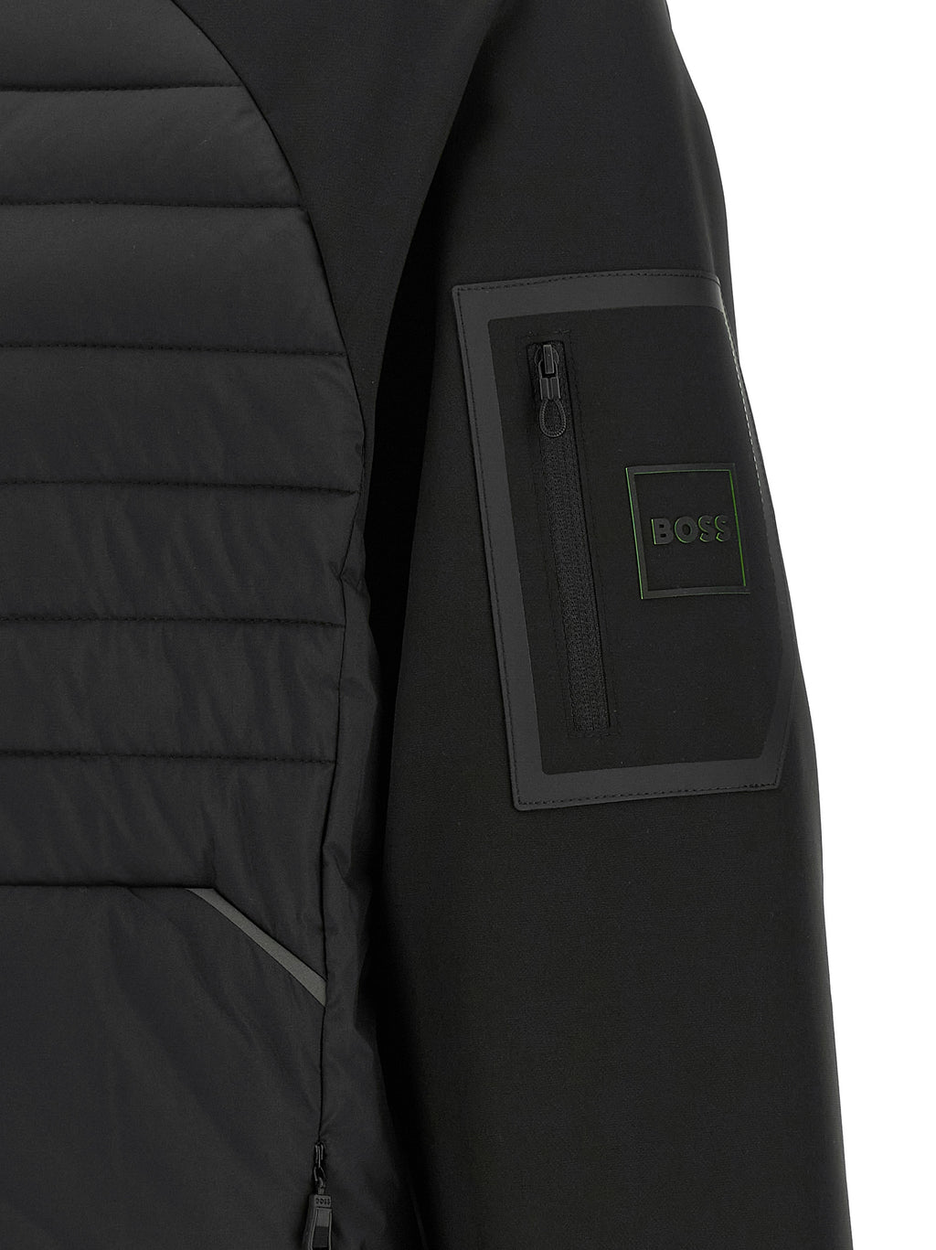 Hugo Boss schwarzes Sweatshirt aus Gummi