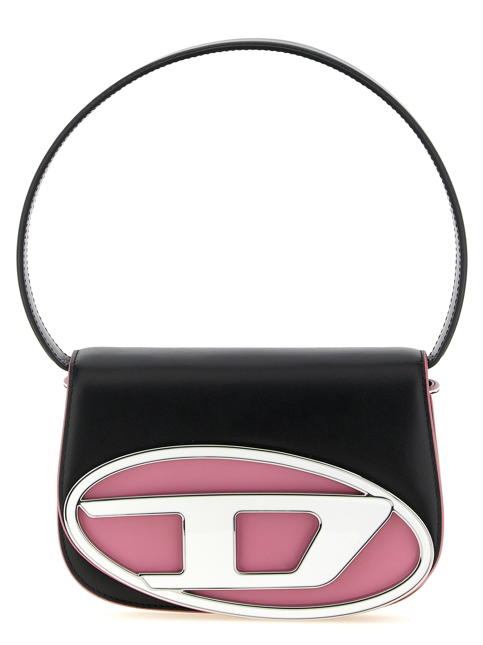 Sac bandoulière Diesel multicolore en fibres diverses, avec détails colorés et design tendance visible sur l'image.