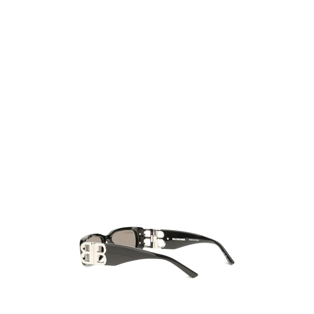 Balenciaga Sonnenbrille aus schwarzem Acetat