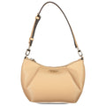 Sac à main Guess Jeans en polyuréthane beige pour femmes, avec design élégant et détails modernes.