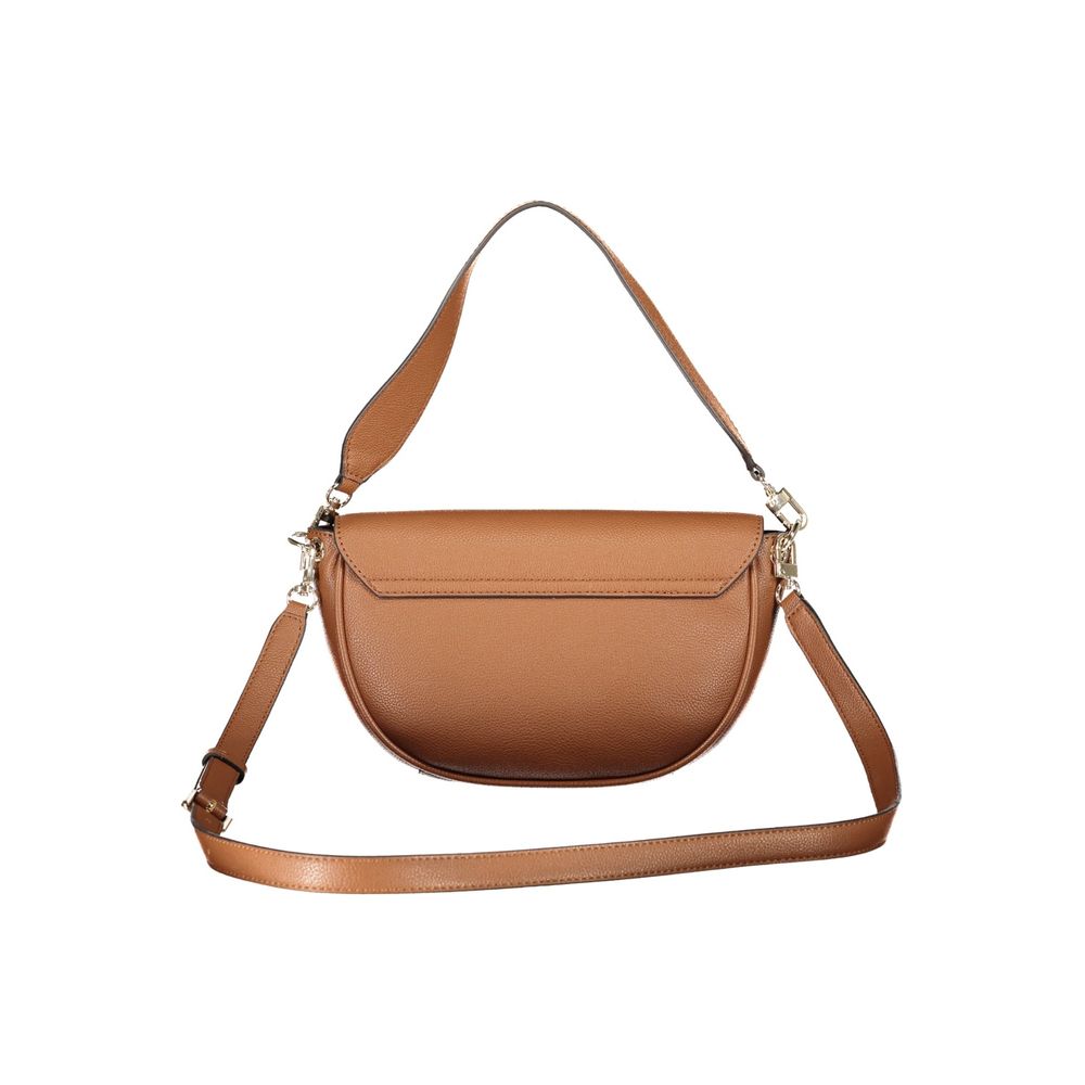Sac à main Guess Jeans en polyuréthane marron pour femmes, élégant et tendance, avec détails modernes et finition soignée.