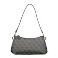 Sac à main Guess Jeans en polyéthylène noir avec détails élégants, adapté pour un style moderne et tendance.