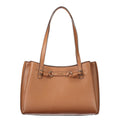 Sac à main en polyuréthane marron de Guess Jeans pour femmes, avec détails élégants et poignéres confortables.