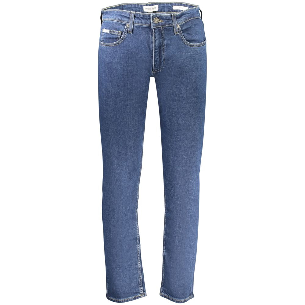 Guess Jeans Blue Cotton Herrenjeans