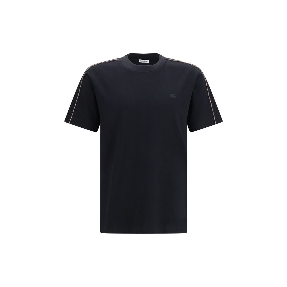 Burberry T-Shirt aus schwarzer Baumwolle