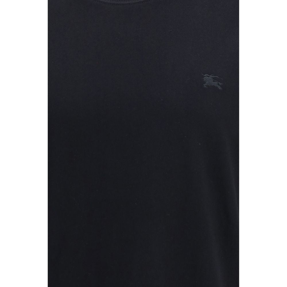 Burberry T-Shirt aus schwarzer Baumwolle