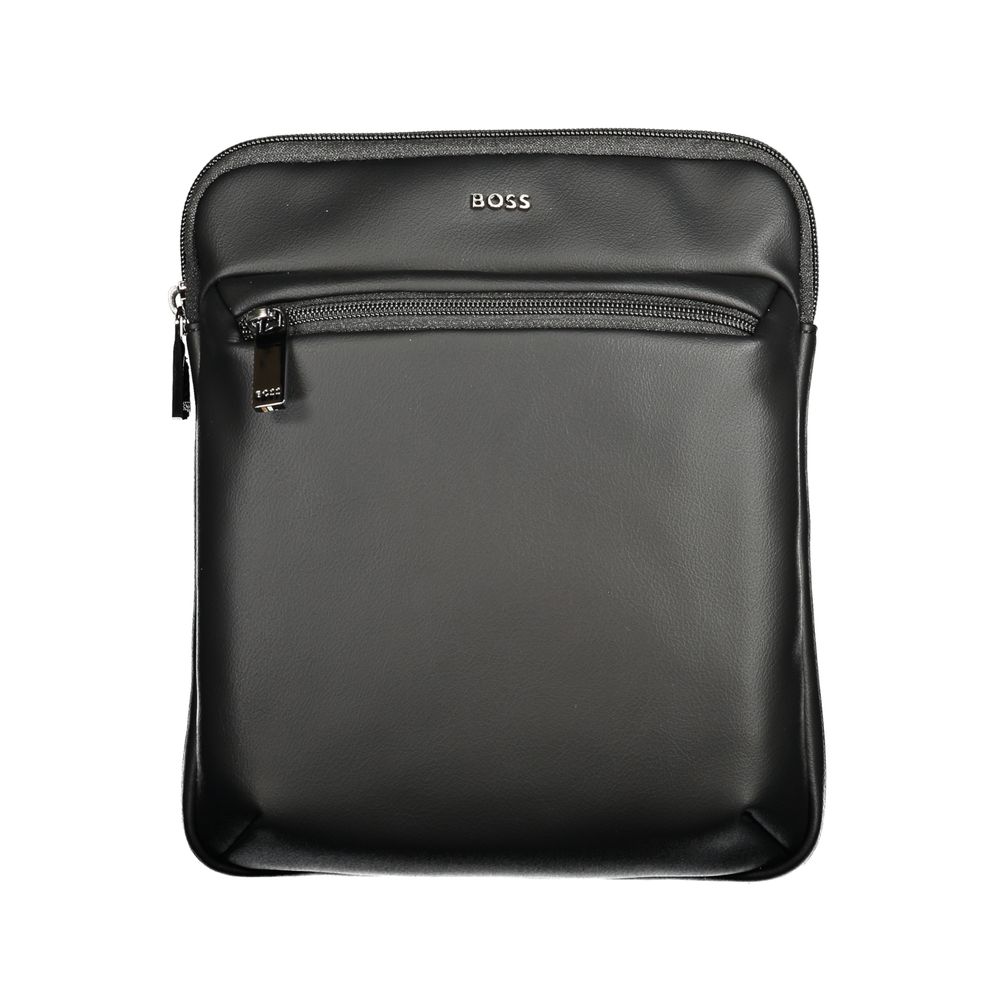 Hugo Boss Black Polyurethane Men's Shoulder Bag