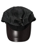 Dolce & Gabbana Men Dark Gray Herringbone Baseball Cap Hat