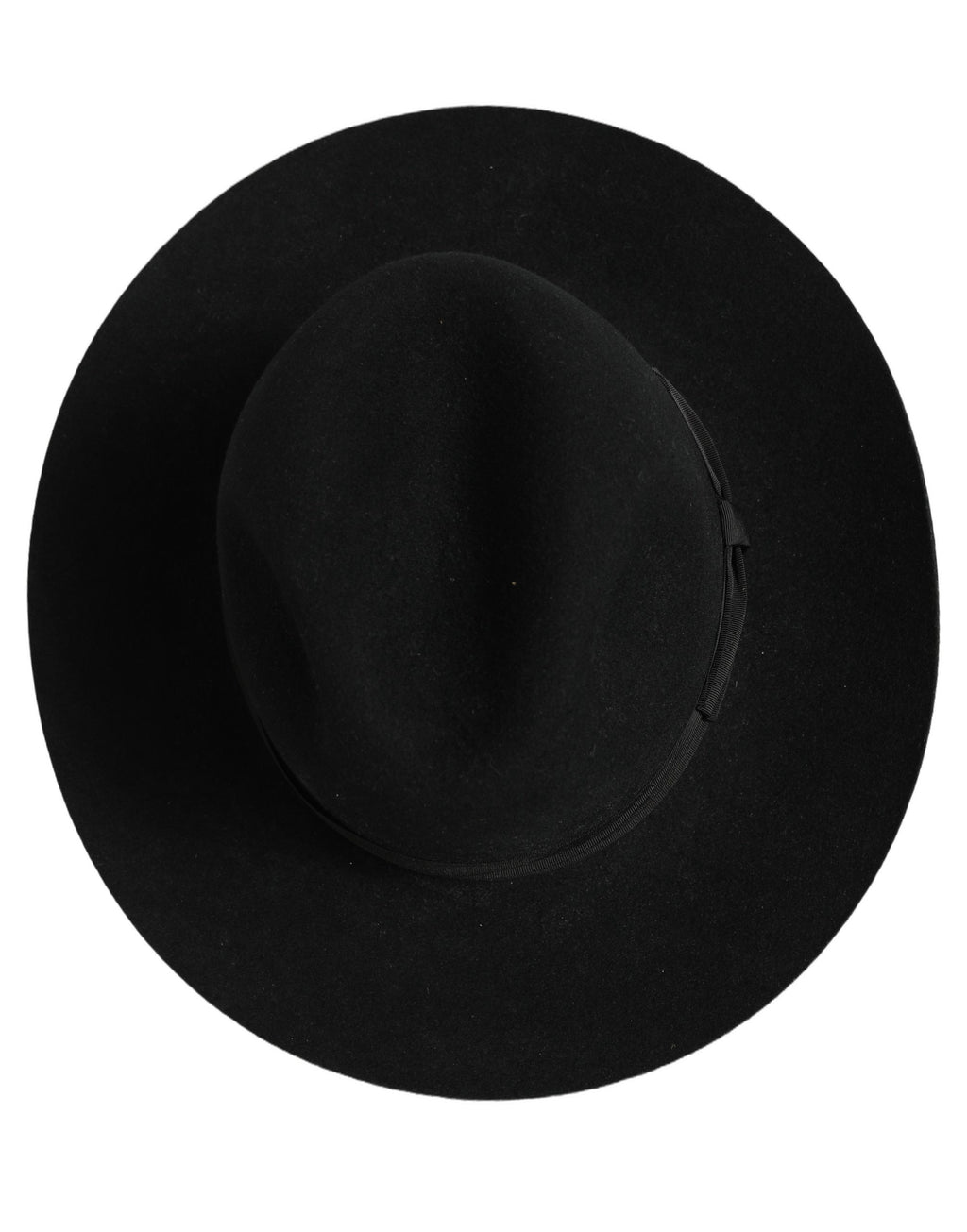Dolce & Gabbana Men Black Classic Wide Brim Fedora Capello Hat