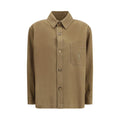 Saint Laurent Bicolor-Jeansjacke aus Baumwolle