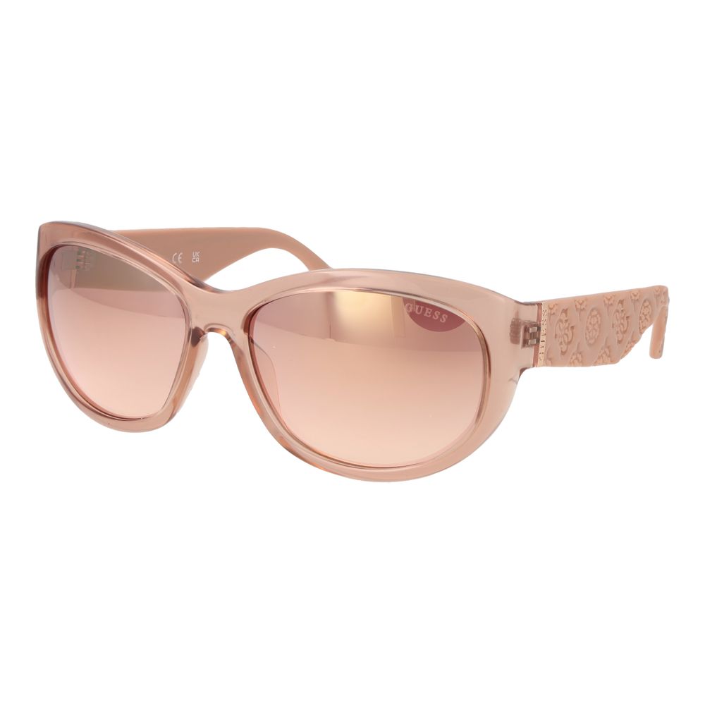 Guess Sonnenbrille Pink Kunststoff