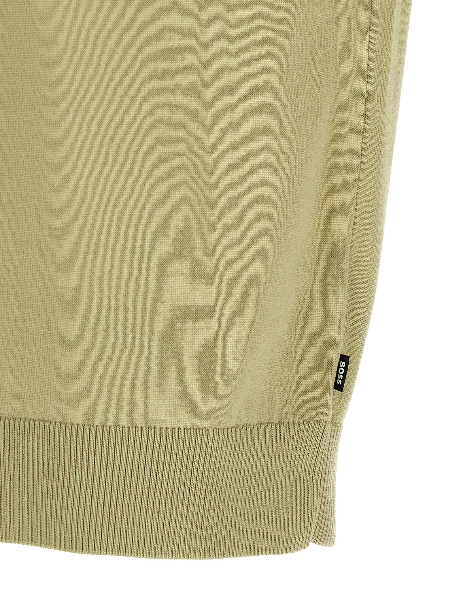Hugo Boss Bicolor-T-Shirt aus Schurwolle