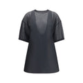 Robe décontractée en laine noire Balenciaga Oves Aries, coupe ample et style casual, vue de face sur fond neutre.