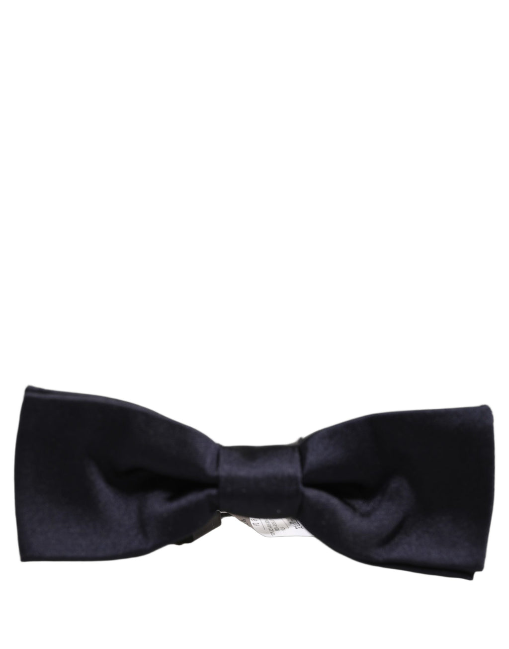 Dolce & Gabbana Men Dark Blue 100% Silk Adjustable Neck Papillon Bow Tie